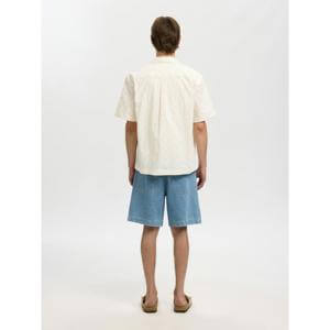 Selected Homme Relaxed Amish Short Sleeve Shirt